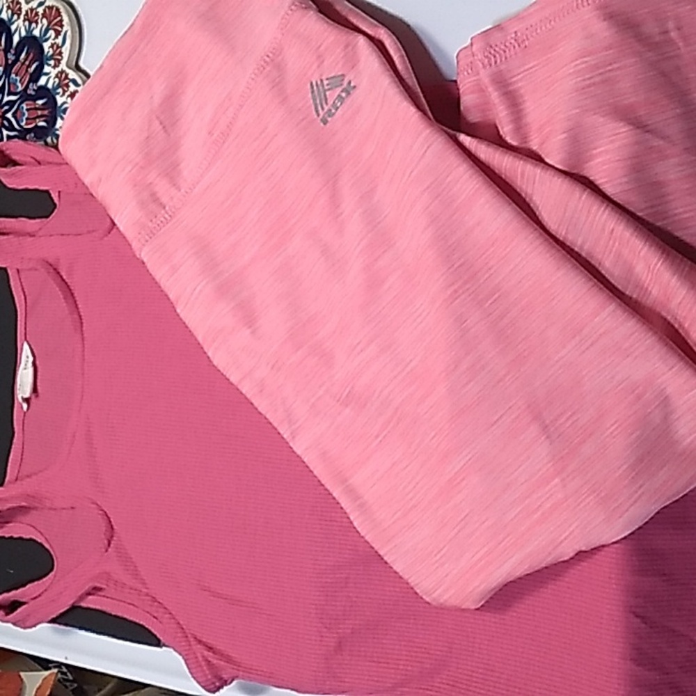 Aeropostale Tank Top(Sm) & RBX Workout Capris(Sm)-(Both Like New)